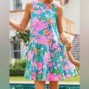 Lilly Pulitzer, Trina Dress, Rose to the Occasion, new without tags.
